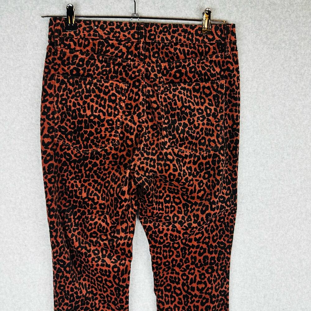 Loft Womans Sz 8 29 Cords Corduroy Pants Curvy High Waist Skinny‎ Stretch Brown - Picture 6 of 9